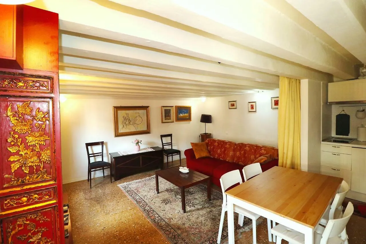 Apartament Al Mezzanino, Palazzo Torniello Wenecja 0*,